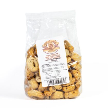 Tarallini cipolle e olive