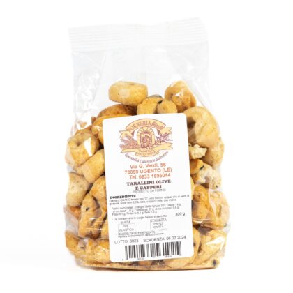 Tarallini olive e capperi